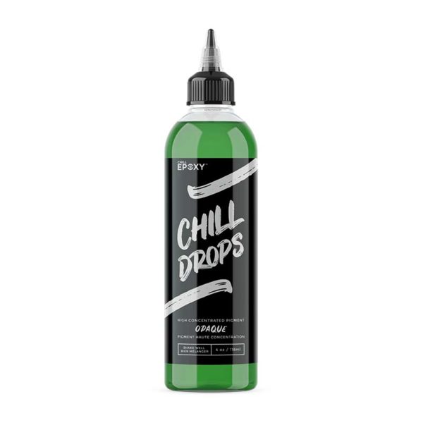 Dark Green Opaque Chill Drop