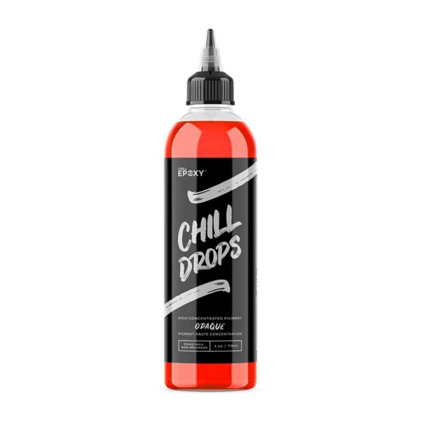 Red Opaque Chill Drops