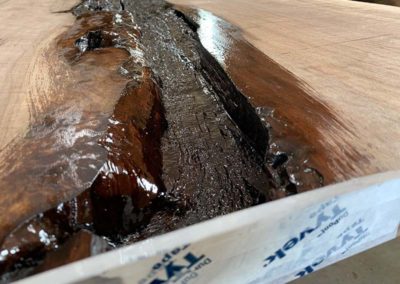 Sealing Natural Black Walnut Coffee Table Slab