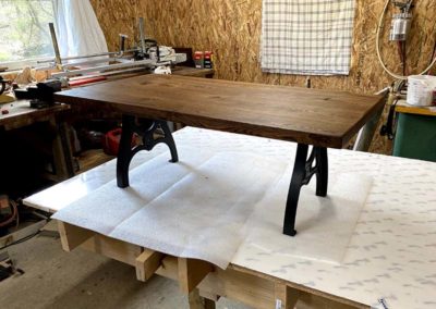 White Oak Coffee Table At Barn Born Furniture Wood Shop